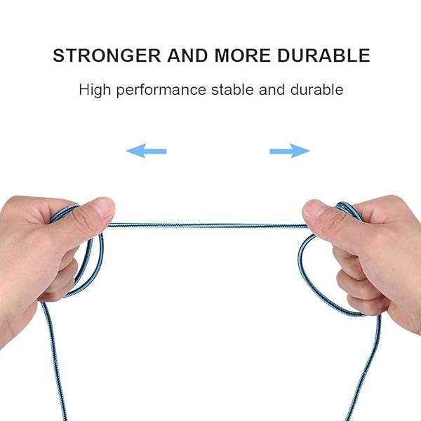MQDITH MQDITH Replacement Audio Cable for Astro A40 A40TR Gaming Headset Inline Mute Wire Blue - View 6 of 9