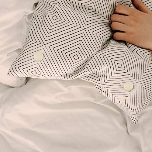 Hotop 8 Pieces Duvet Clips for Comforter Double Sided Pin Fasteners Holder Prevents Shifting Beige Bedding Accessories - View 6 of 8