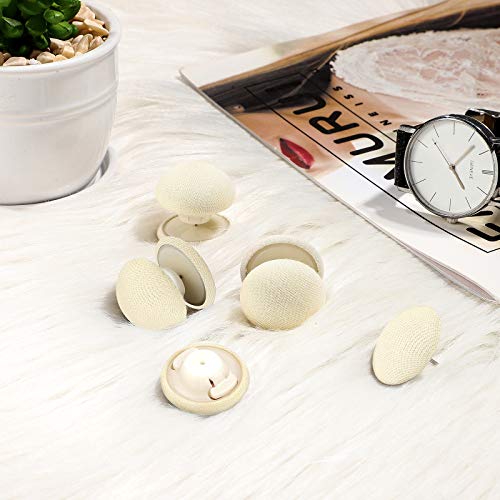 Hotop 8 Pieces Duvet Clips for Comforter Double Sided Pin Fasteners Holder Prevents Shifting Beige Bedding Accessories - View 7 of 8