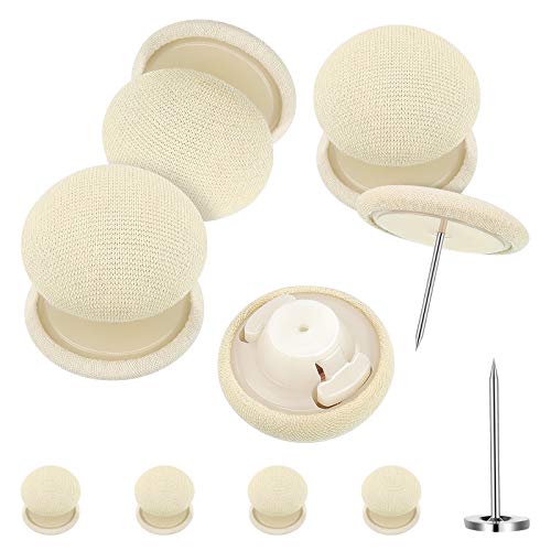 Hotop 8 Pieces Duvet Clips for Comforter Double Sided Pin Fasteners Holder Prevents Shifting Beige Bedding Accessories - View 2 of 8