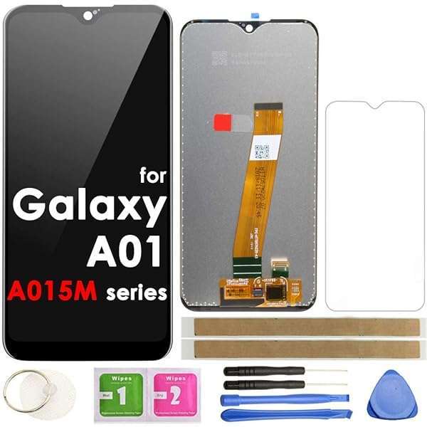 Flying Ocean "Samsung Galaxy A01 A015M LCD Screen Replacement - 5.7" Touch Display Assembly (Not for A015F) - Fast Shipping!"