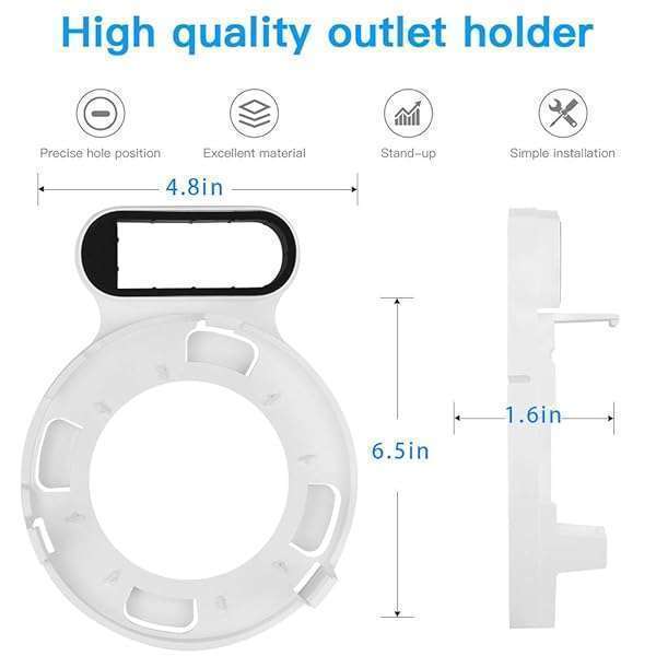 Koroao Sturdy Outlet Holder Mount for TP-Link Deco M5 & P7 - 3-Pack Wall Bracket for Home WiFi by Koroao - View 5 of 9