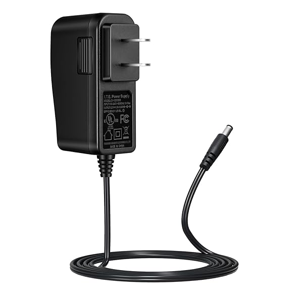 Security-01 UL Listed 12V 1A Power Supply Adapter for CCTV, Speakers, Routers & More - 100-240V AC to DC 12W Transformer