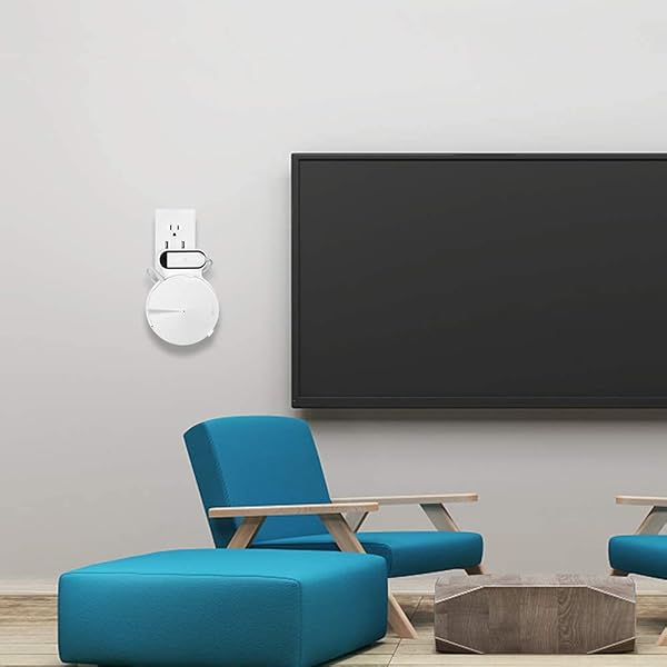 Koroao Koroao Outlet Holder Mount for TP-Link Deco M5 P7 Whole Home Mesh WiFi System Sturdy Wall Mount Bracket 1-Pack - View 7 of 7