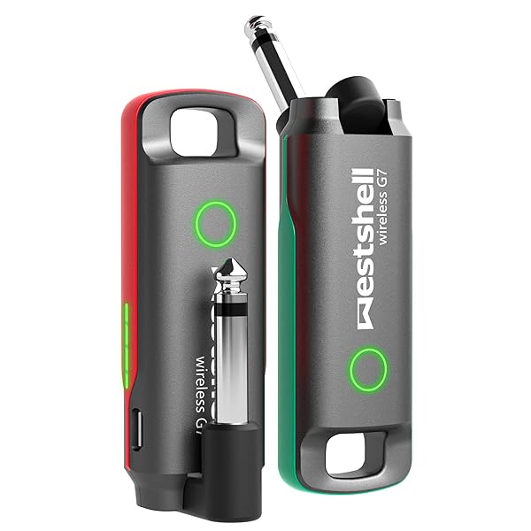 Westshell Westshell 1 Key Wireless Guitar System: Transmitter & Receiver for Electric & Acoustic Instruments