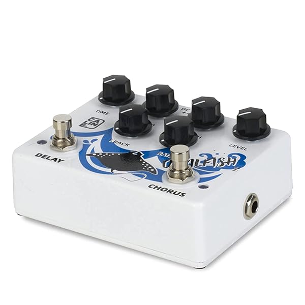 Caline Caline DCP03 Devilfish Chorus Delay Effect Pedal Dual Guitar Pedal for Enhanced Sound Quality and Versatility - View 3 of 7
