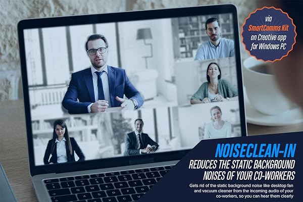 Creative Creative Sound Blaster Play! 4: Hi-Res USB-C DAC & Sound Adapter for Clear Video Calls with Noise Cancellation & Bass Boost - View 5 of 9