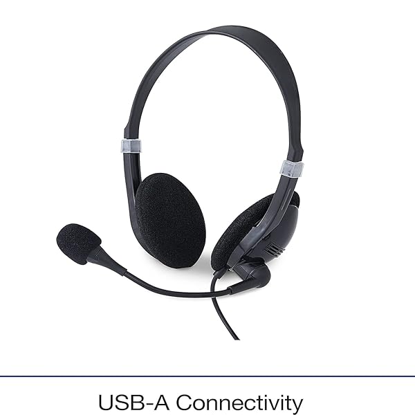Verbatim Verbatim Stereo USB Headset with Microphone & In-Line Remote - Perfect for Gaming & Calls - View 8 of 10
