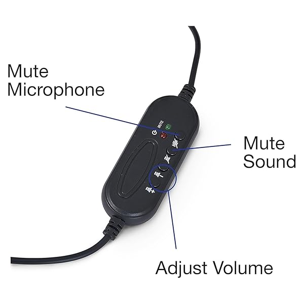 Verbatim Verbatim Stereo USB Headset with Microphone & In-Line Remote - Perfect for Gaming & Calls - View 10 of 10