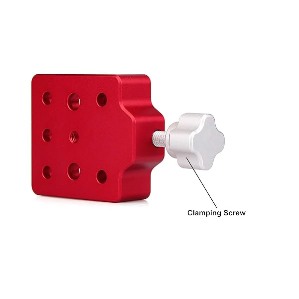 SVBONY SVBONY Medium Dovetail Clamp with Brass Screws for Telescopes and Cameras Red Color - View 4 of 10