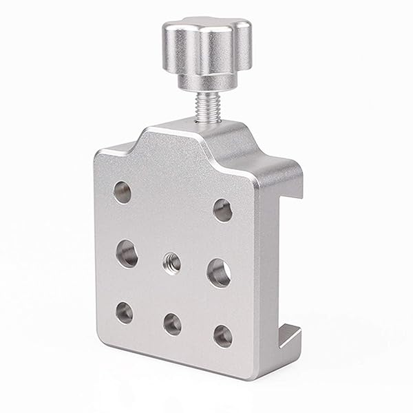 SVBONY SVBONY Medium Dovetail Clamp with Brass Screws for Telescopes and Cameras Silver Finish - View 6 of 10