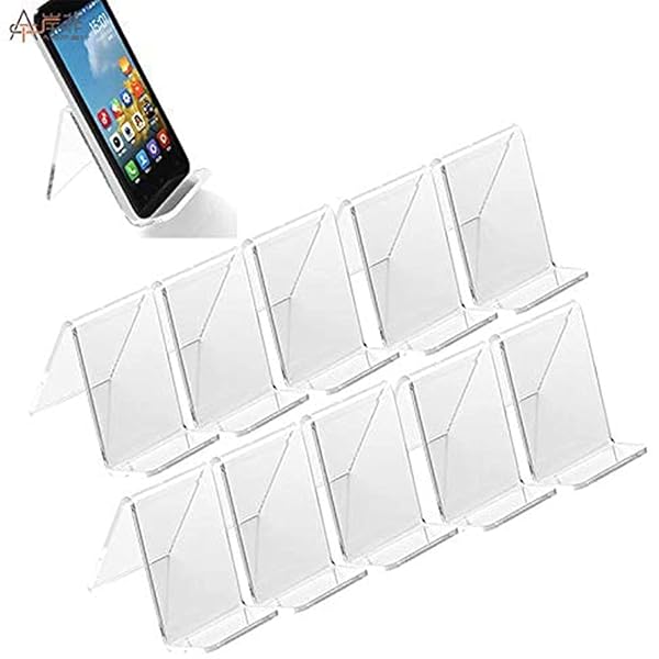 sccsport 10x Mobile Phone Display Holder Cellphone Stand Acrylic Retail Show Rack Mounts - View 2 of 5