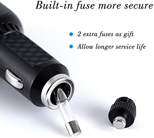 Plozoe Radar Detector Power Cord with Dual USB Port Charger 6.5ft Compatible with Uniden Escort Valentine Beltronics Passport Cobra Whistler - View 7 of 8