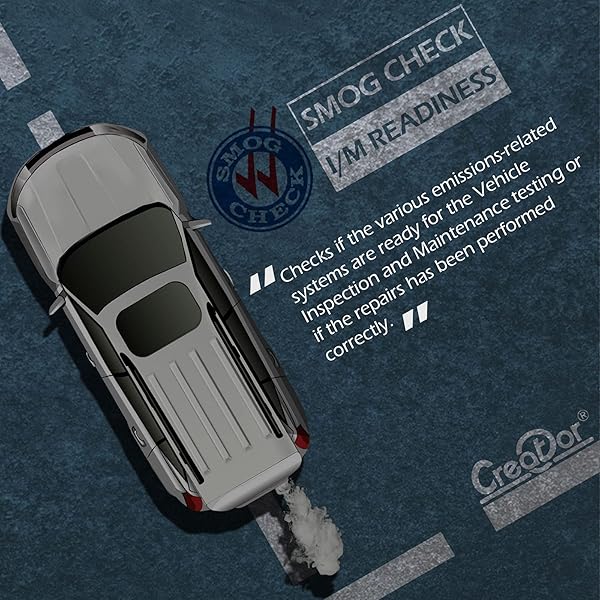 Creator Creator C301 OBD2 Scanner Diagnostic Tool with Battery Test for All OBD-II Cars Since 1996 Check Engine Light Reader - View 6 of 8