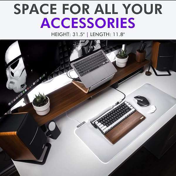 Tilted Nation Tilted Nation Bone White RGB Gaming Mouse Pad XL - 8 Light Modes, Smooth Gliding, Easy to Clean for Your Dream Setup - View 4 of 8