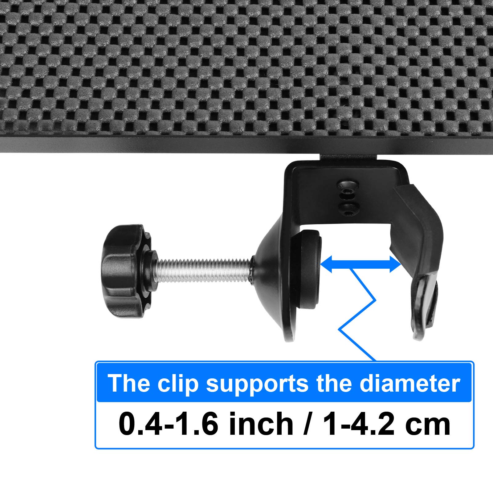 Mr.Power Mr Power Microphone Stand Rack Tray Holder for Stage Live Streaming Recording Large 13 x 9 - View 4 of 8