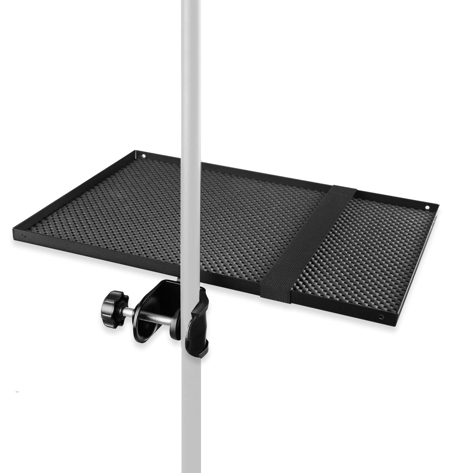 Mr Power Microphone Stand Rack Tray Holder for Stage Live Streaming Recording Large 13 x 9