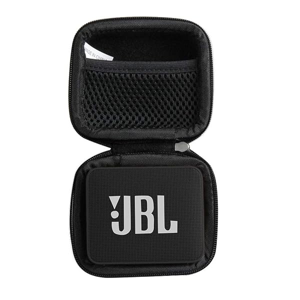 Hermitshell Travel Case for JBL GO2 Waterproof Portable Bluetooth Speaker Black