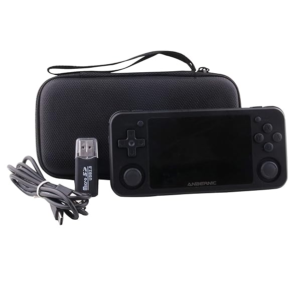 WERJIA WERJIA Hard Carrying Case for RG351P RG351M RG353M Handheld Retro Game Storage Suitcase Durable Protection Travel Friendly Design - View 7 of 7
