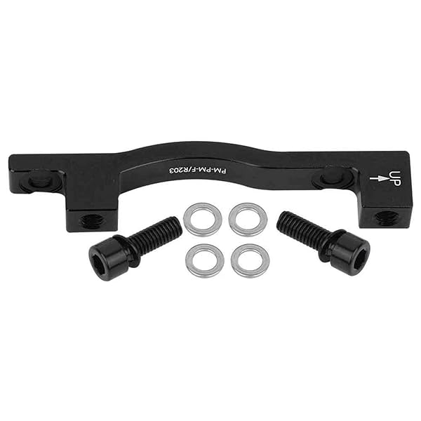 Yosoo Health Gear Health Gear 203mm Disc Brake Mounting Bracket and Caliper Adapter for Mountain Bikes - View 2 of 10