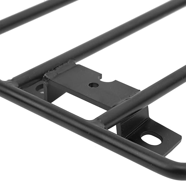 Akozon Rear Fender Motorcycle Luggage Rack Steel Pipe Bracket for BOLT BOLT R-SPEC XV950R 2014 to 2018 Solo Seat Luggage Shelf M516-B019 Black - View 7 of 10