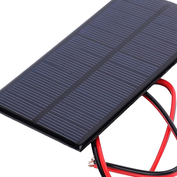 Eujgoov 3Pcs Mini Solar Panel DC 6V Polysilicon Charger Module Kit - DIY Solar System with 30cm Cable - View 3 of 10