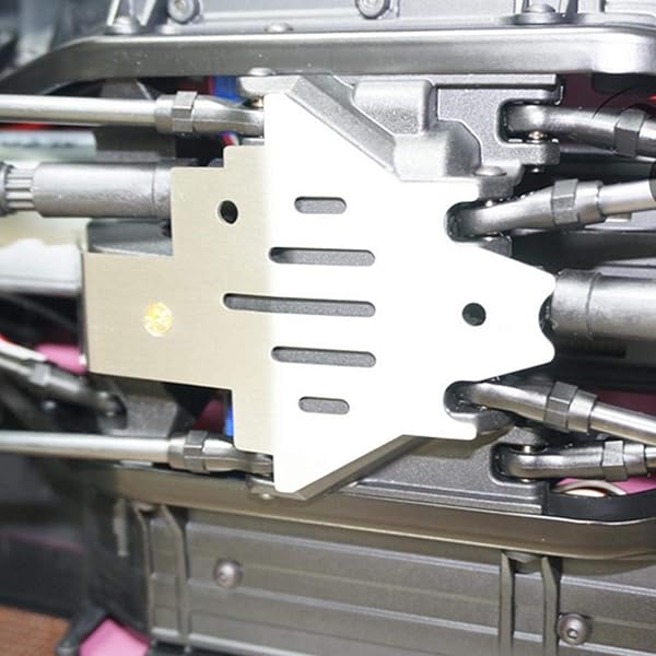 Yosoo Health Gear Yosoo Health Gear Stainless Steel RC Chassis Armors Set for 82056-4 RC Car Skid Plate Protector - View 6 of 10