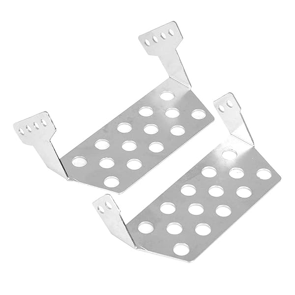 Yosoo Health Gear Yosoo Health Gear Stainless Steel RC Chassis Armors Set for 82056-4 RC Car Skid Plate Protector - View 7 of 10