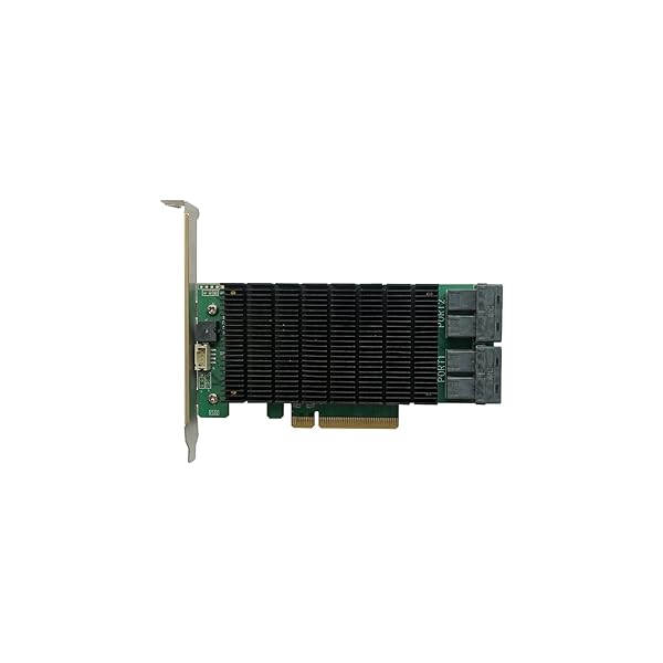 HighPoint HighPoint Technologies RocketRAID 2840C PCIe 3.0 x8 16-Port 6Gb/s SAS SATA RAID Controller for High Performance Storage Solutions - View 2 of 5