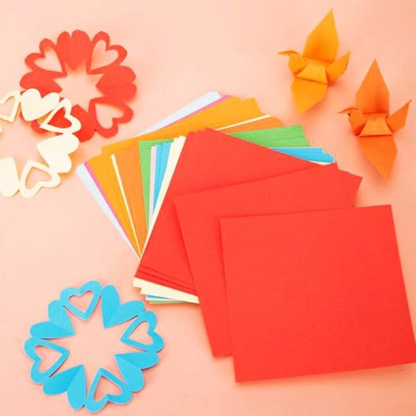 findTop findTop 112 Piece DIY Craft Supplies Set with Craft Punch Creative Scissors and Double Sided Origami Paper for Scrapbooking and Art Projects - View 6 of 10