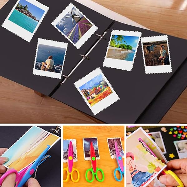 findTop findTop 112 Piece DIY Craft Supplies Set with Craft Punch Creative Scissors and Double Sided Origami Paper for Scrapbooking and Art Projects - View 9 of 10