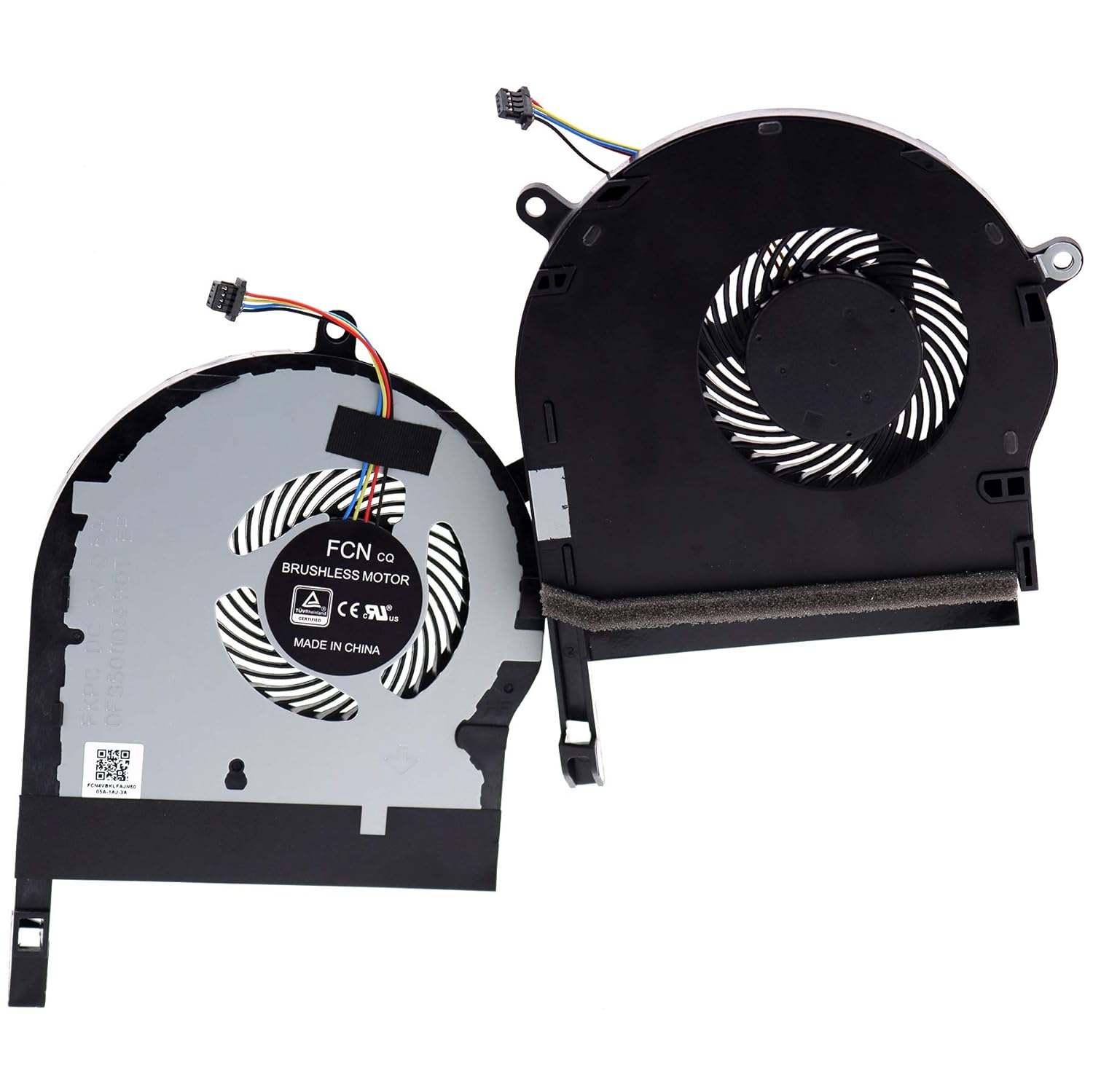 Deal4GO Deal4GO CPU and GPU Graphics Cooling Fan Replacement for ASUS TUF Gaming FX504 FX504GD ES51 FX504GM ES74 TUF504 FX80 ZX80 - View 4 of 5