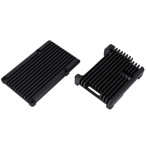 YWBL-WH 3 Model Aluminum Case for RPI 3 and 3B Plus Black Metal Shell Box - View 4 of 9