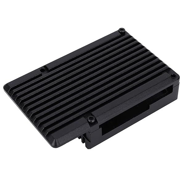 YWBL-WH 3 Model Aluminum Case for RPI 3 and 3B Plus Black Metal Shell Box - View 6 of 9