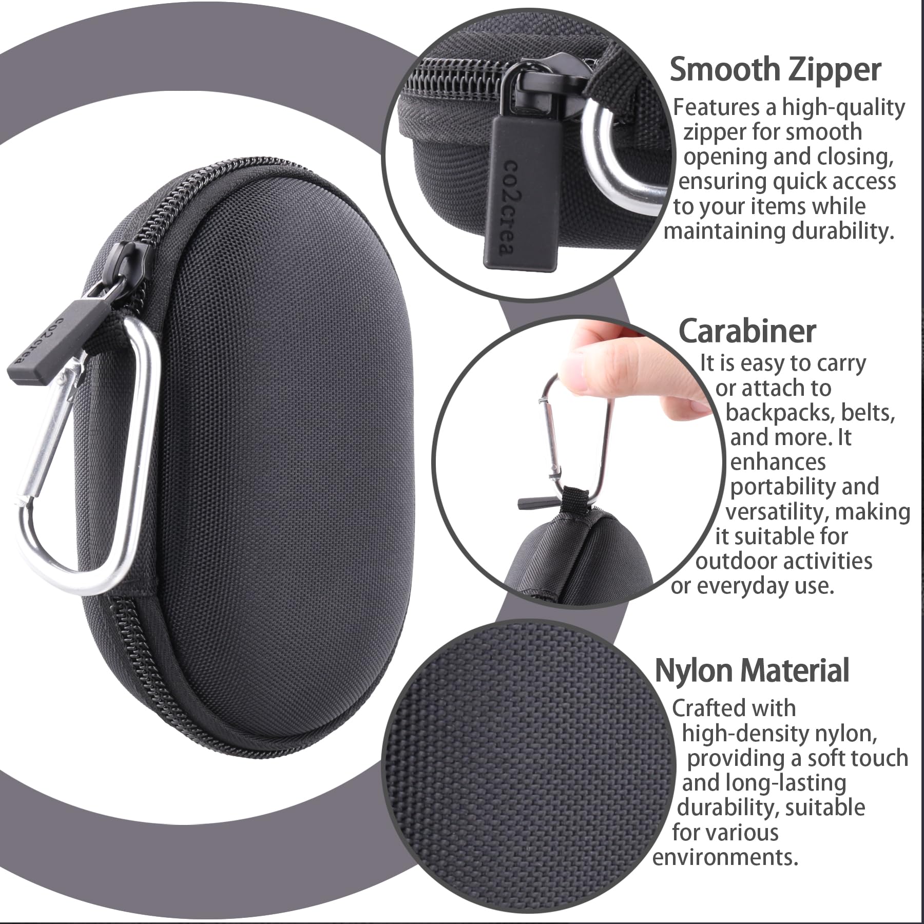 co2CREA Hard Case for Logitech Pebble M350 M355 i345 Wireless Bluetooth Mouse Pink Rose Replacement Case - View 5 of 9