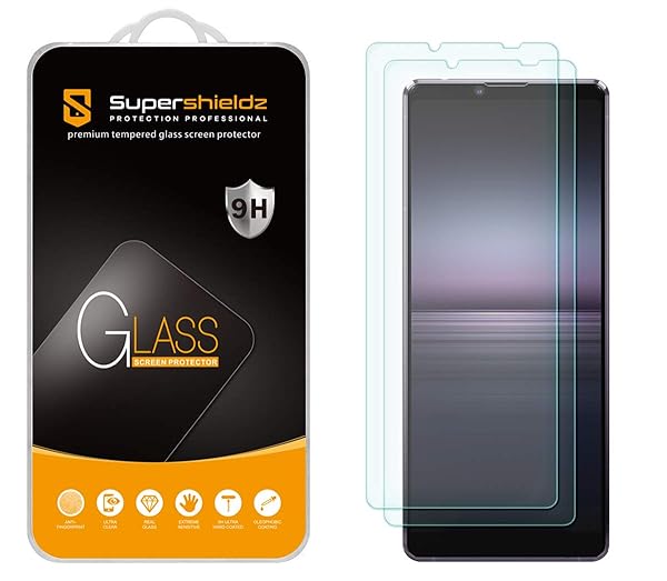 Supershieldz Supershieldz 2 Pack Tempered Glass Screen Protector for Sony Xperia 10 III Anti Scratch Bubble Free - View 2 of 6