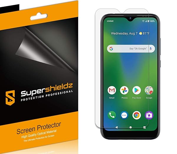 Supershieldz Supershieldz 6 Pack Screen Protector for Cricket Influence and AT&T Maestro Plus V350U High Definition Clear Shield - View 2 of 3