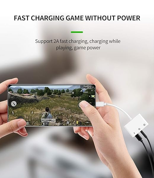 zoyuzan Headphone Adapter Lightning to 3.5mm AUX Audio Jack Charger Extender Dongle Compatible with iPhone 11 12 Mini Pro Max XS XR X SE2 7 8 Plus - View 4 of 8