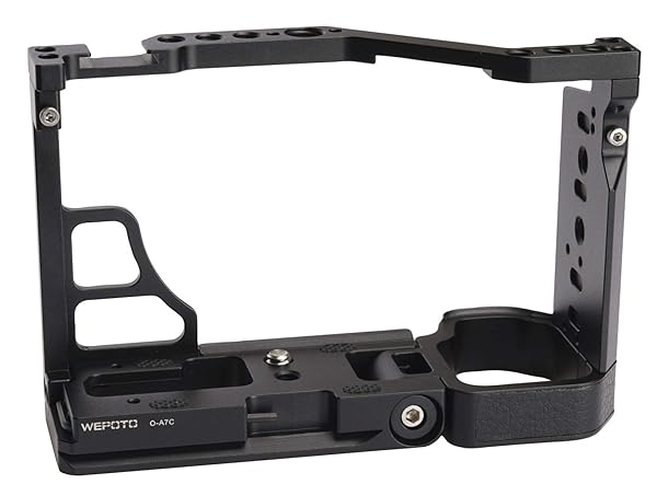 WEPOTO WEPOTO A7C Cage Quick Mounting Plate for Sony A7C Protects Camera from Abrasion and Enhances Traction - View 3 of 8