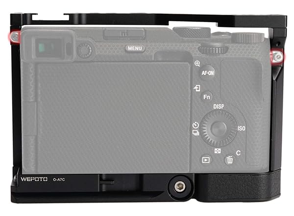 WEPOTO WEPOTO A7C Cage Quick Mounting Plate for Sony A7C Protects Camera from Abrasion and Enhances Traction - View 4 of 8
