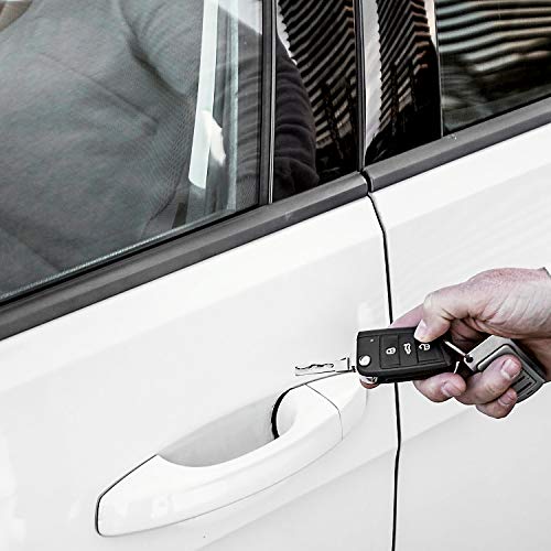 QWORK QWORK 20 Feet EPDM Rubber Trim Seal Top Bulb Fits Edge 1/16 to 1/8 Durable Weatherstrip for Doors and Windows - View 7 of 8