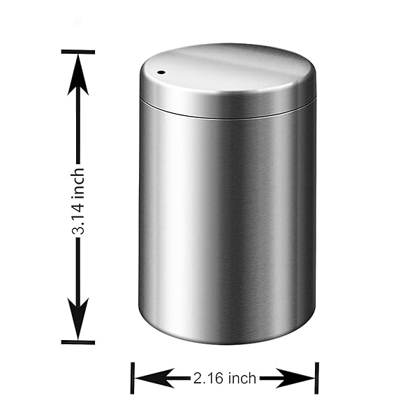 YIFOCUS YIFOCUS Stainless Steel Toothpick Holder Dispenser with 500 Bamboo Toothpicks for Teeth and Appetizers - View 3 of 7