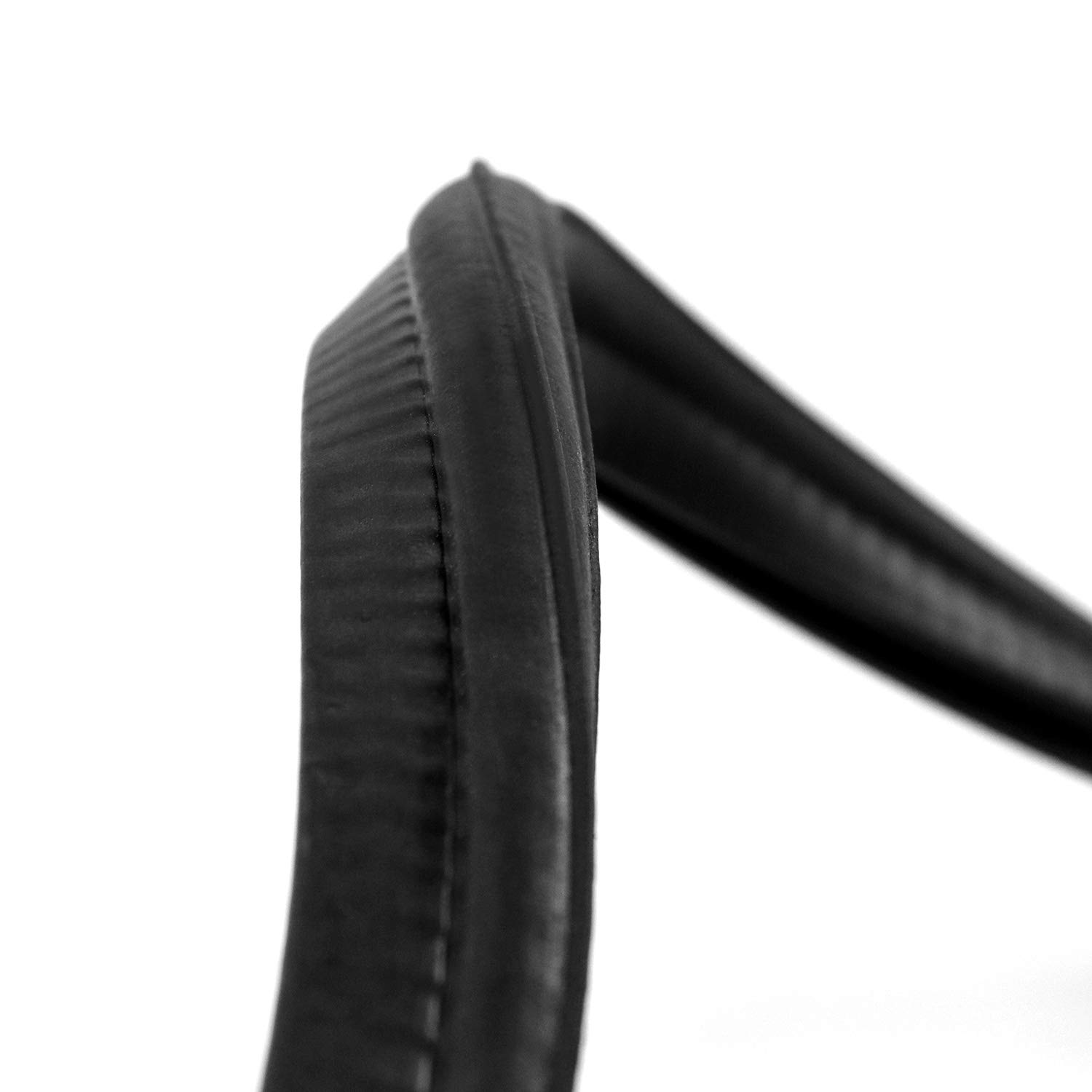 QWORK QWORK 5 Feet EPDM Rubber Trim Seal Top Bulb Fits Edge 1/16 to 1/8 Durable Weatherstrip for Doors and Windows - View 3 of 7