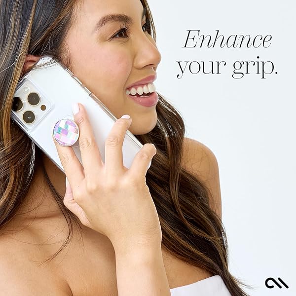 Case-Mate Case-Mate Minis: Iridescent Crystal Phone Grip & Stand for iPhones, Androids & Kindles - Removable for Wireless Charging - View 6 of 8