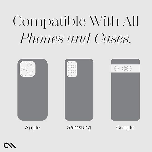 Case-Mate Case-Mate Minis: Iridescent Crystal Phone Grip & Stand for iPhones, Androids & Kindles - Removable for Wireless Charging - View 7 of 8