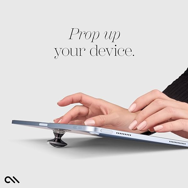 Case-Mate Case-Mate Minis: Removable Suction Cup Phone Grip & Stand for iPhones, Androids & Kindles - Black Crystal - View 6 of 8