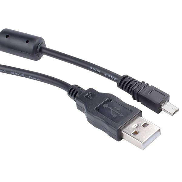 GONOLOWAY GONOLOWAY 8Pin USB Cable for Camera Data Transfer and Charging Compatible with S630 S730 S750 S760 S860 D75 S85 L50 L60 L700 L77 V2 4.9ft