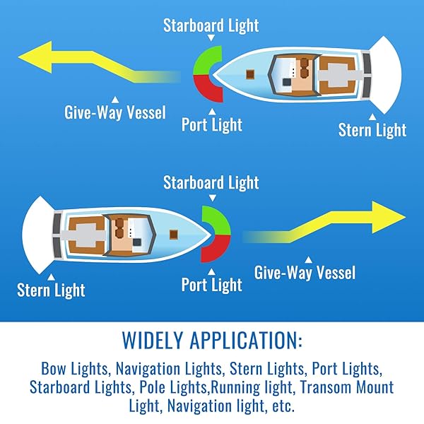 Honoson Honoson 4 Pack LED 90 Bulb 1004 Marine Replacement Bulb BA15D for Boat Navigation Anchor Stern Lights DC 12v - View 7 of 8