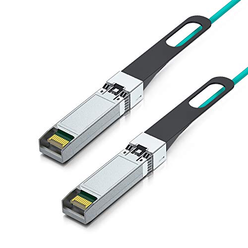 10Gtek 10Gtek 10G SFP+ AOC Cable 20 Meter Active Optical Fiber for Cisco Ubiquiti Mikrotik 10GbE SFP+ to SFP+ Direct Attach Assemblies - View 4 of 5