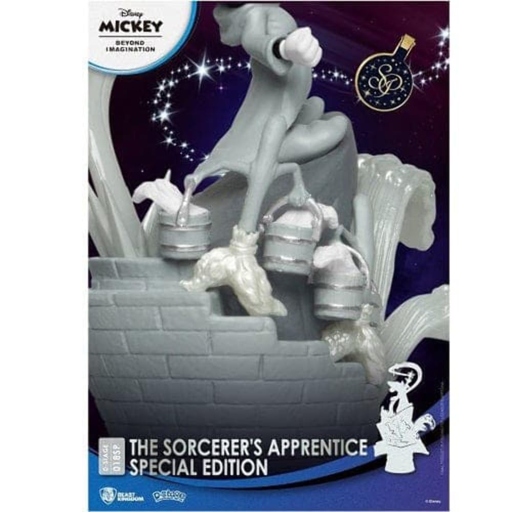 Beast Kingdom Beast Kingdom Sorcerer's Apprentice DS-018SP Special Edition D-Stage Statue Multicolor Collectible Figure - View 4 of 4